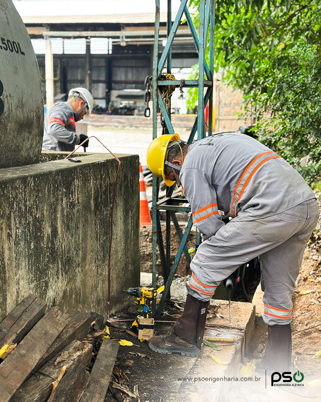 Estudos, projetos e adequação de SPDA em duas unidades industriais